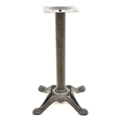 Base de mesa RÓDANO, fundición, negra, base de 58 x 58 cms