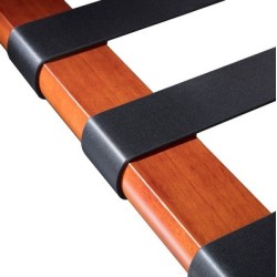 Cama de día BARNA, madera, acero inoxidable
