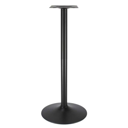 Base de mesa CRISS, alta, negra, base de 45 cms de diámetro