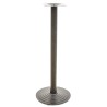 Base de mesa EBRO, alta, negra, 43 cms de diámetro