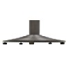 Base de mesa EBRO, alta, negra, 43 cms de diámetro