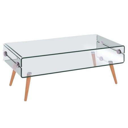 Mesa HOLANDA, madera, cristal