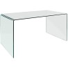 Mesa CONCORD NEW, cristal curvado