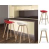 Taburete AWAK (TO), madera curvada