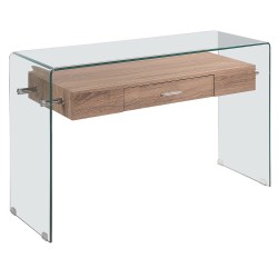 Consola MARILYN, madera, cristal