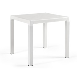 Mesa DITA, polipropileno blanco