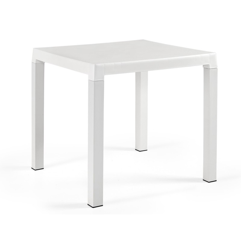 Mesa DITA, polipropileno blanco