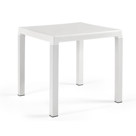 Mesa DITA, polipropileno blanco