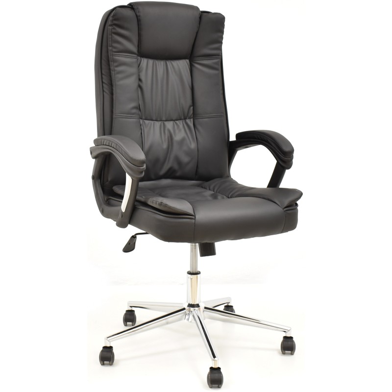 Sillón de oficina DUKE, alto, gas, basculante