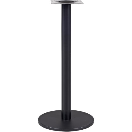 Base de mesa BOHEME, alta, negra, 43 cms de diámetro