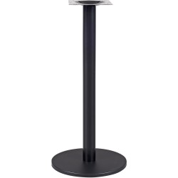 Base de mesa BOHEME, alta, negra, 43 cms de diámetro