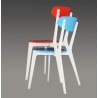 Silla LINA, apilable
