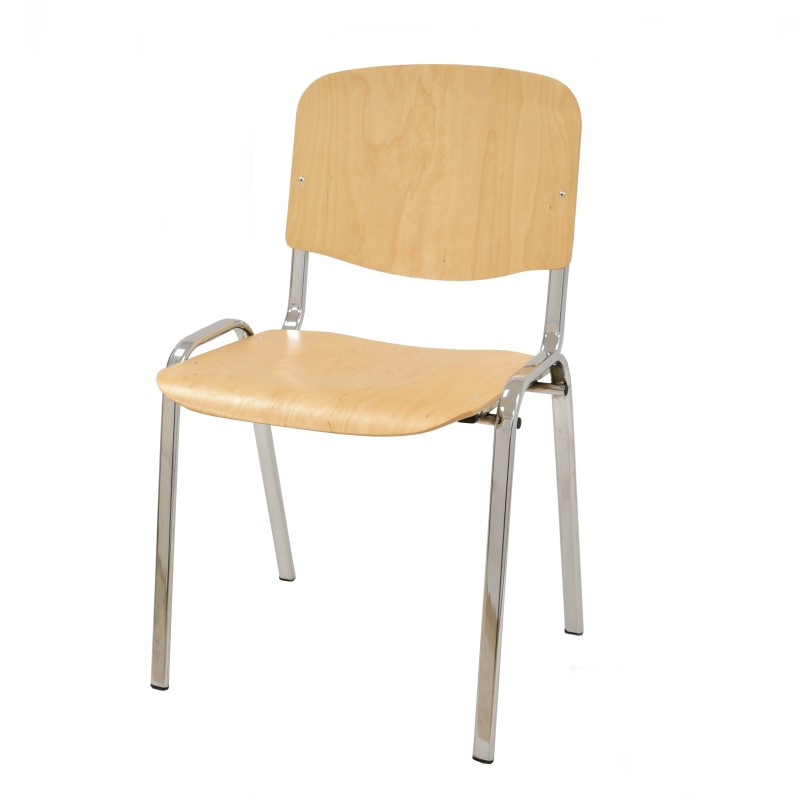 Silla NIZA NEW, chasis cromado