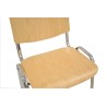 Silla NIZA NEW, chasis cromado
