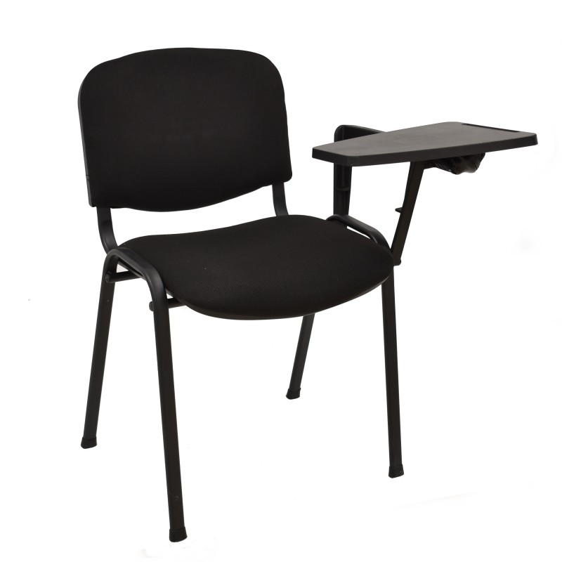 Silla NIZA NEW AM, brazo pala a izquierda, chasis negro