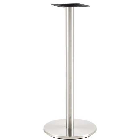 Base de mesa BENAGIL, alta, acero inoxidable, base 45 cms de diámetro