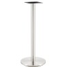 Base de mesa BENAGIL, alta, acero inoxidable, base 45 cms de diámetro
