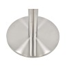 Base de mesa BENAGIL, alta, acero inoxidable, base 45 cms de diámetro
