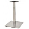 Base de mesa IPANEMA, acero inoxidable, base de 45 x 45 cms