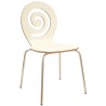Silla PINSAPO, apilable, acero inoxidable