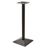 Base de mesa SOHO, alta, negra, base de 40 x 40 cms