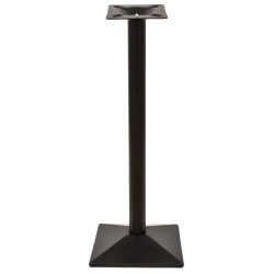 Base de mesa SOHO, alta, negra, base de 40 x 40 cms