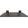 Base de mesa SOHO, alta, rectangular, negra, base de 70 x 40 cms