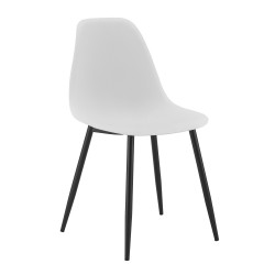 Silla CLUNY, metal negro