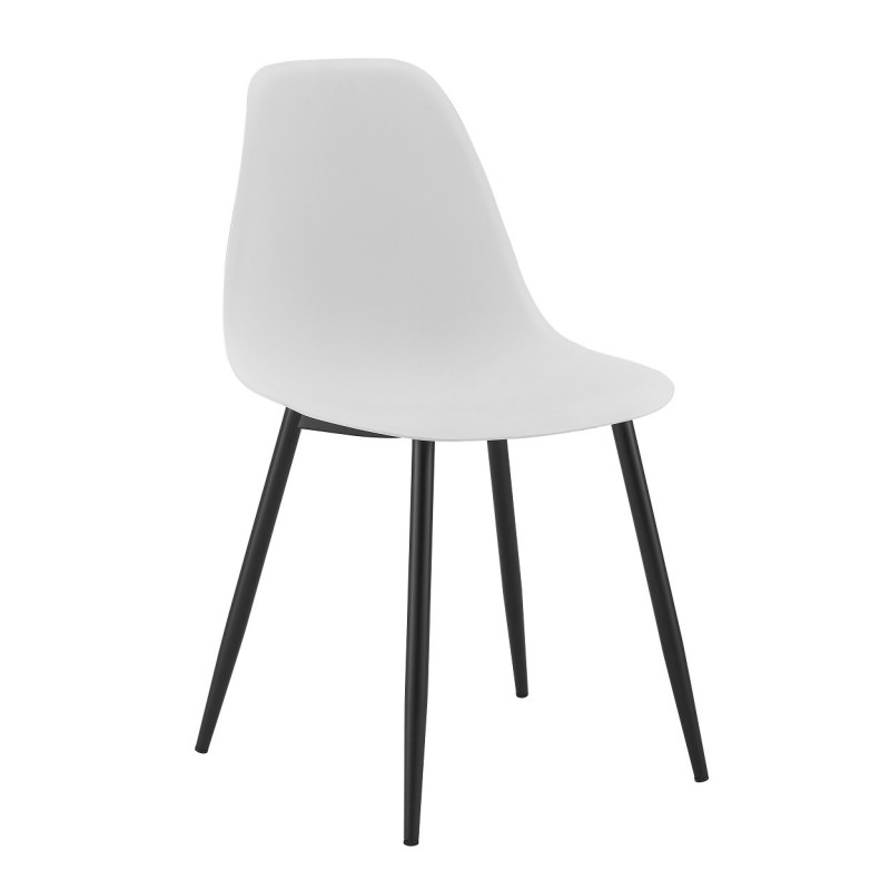Silla CLUNY, metal negro