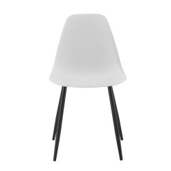 Silla CLUNY, metal negro