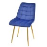 Silla GILDA, metal, dorado