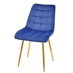 Silla GILDA, metal, dorado