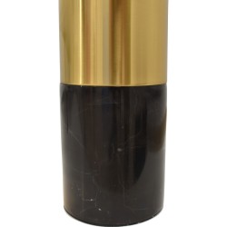 Lámpara NASHIRA, sobremesa, mármol negro