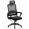 Sillón de oficina ASTON, negro