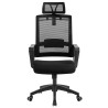 Sillón de oficina ASTON, negro