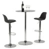 Taburete TOW RG, cromado