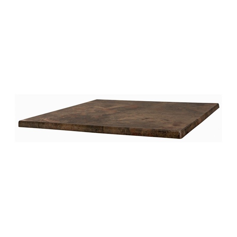 Tablero de mesa Werzalit-Sm, MARRÓN ÓXIDO 223
