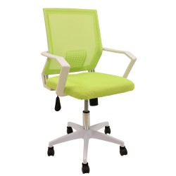 Sillón de oficina CLENT, blanco