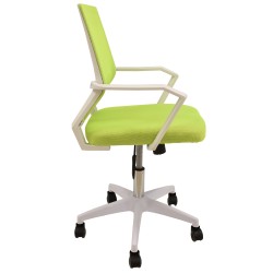 Sillón de oficina CLENT, blanco