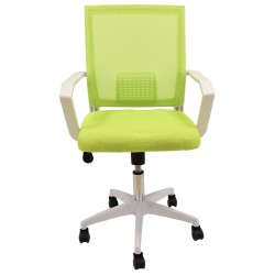 Sillón de oficina CLENT, blanco