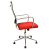Sillón de oficina AUSTRIA, alto, malla negra