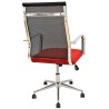 Sillón de oficina AUSTRIA, alto, malla negra