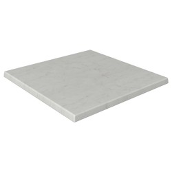 Tablero de mesa Werzalit-Sm, 70 MARMOR BIANCO