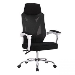 Sillón de oficina GRAZ, blanco, alto