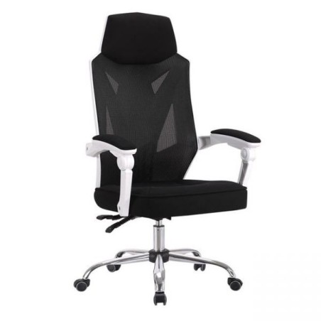 Sillón de oficina GRAZ, blanco, alto
