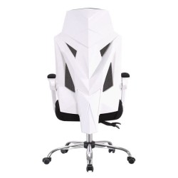 Sillón de oficina GRAZ, blanco, alto