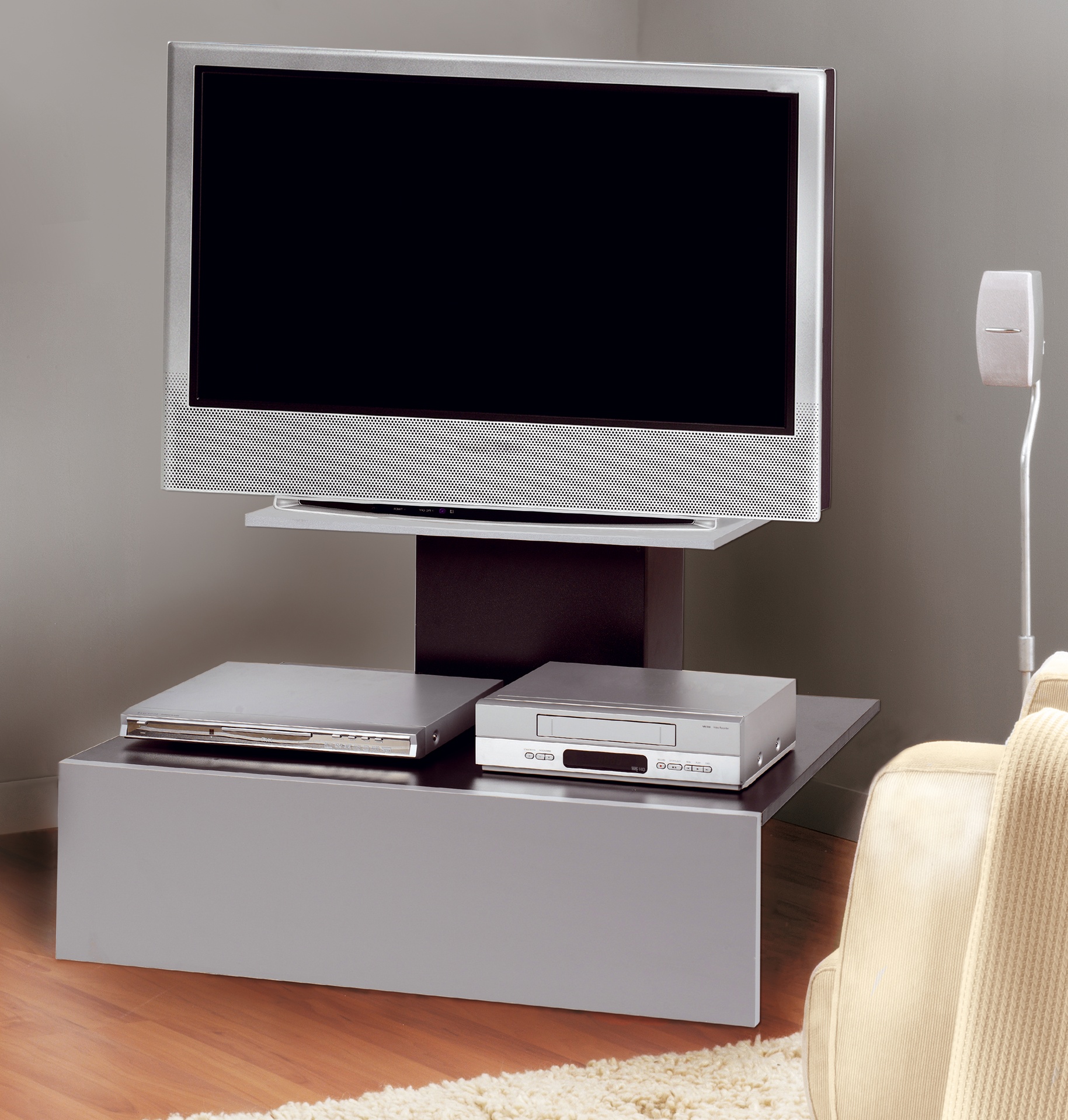 SOPORTE GIRATORIO CRISTAL NEGRO PARA MONITORES. (copia)