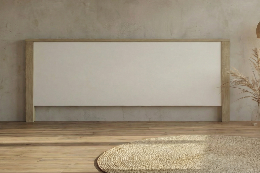 CABECERO TIVOLI 168CM BLANCO ROBLE ASERRADO
