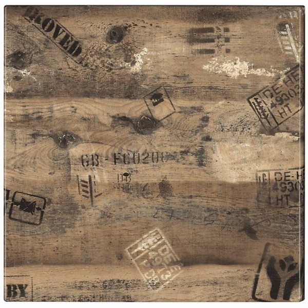 Tablero de mesa Werzalit-SM, EX WORKS 122, 80 x 80 cms*
