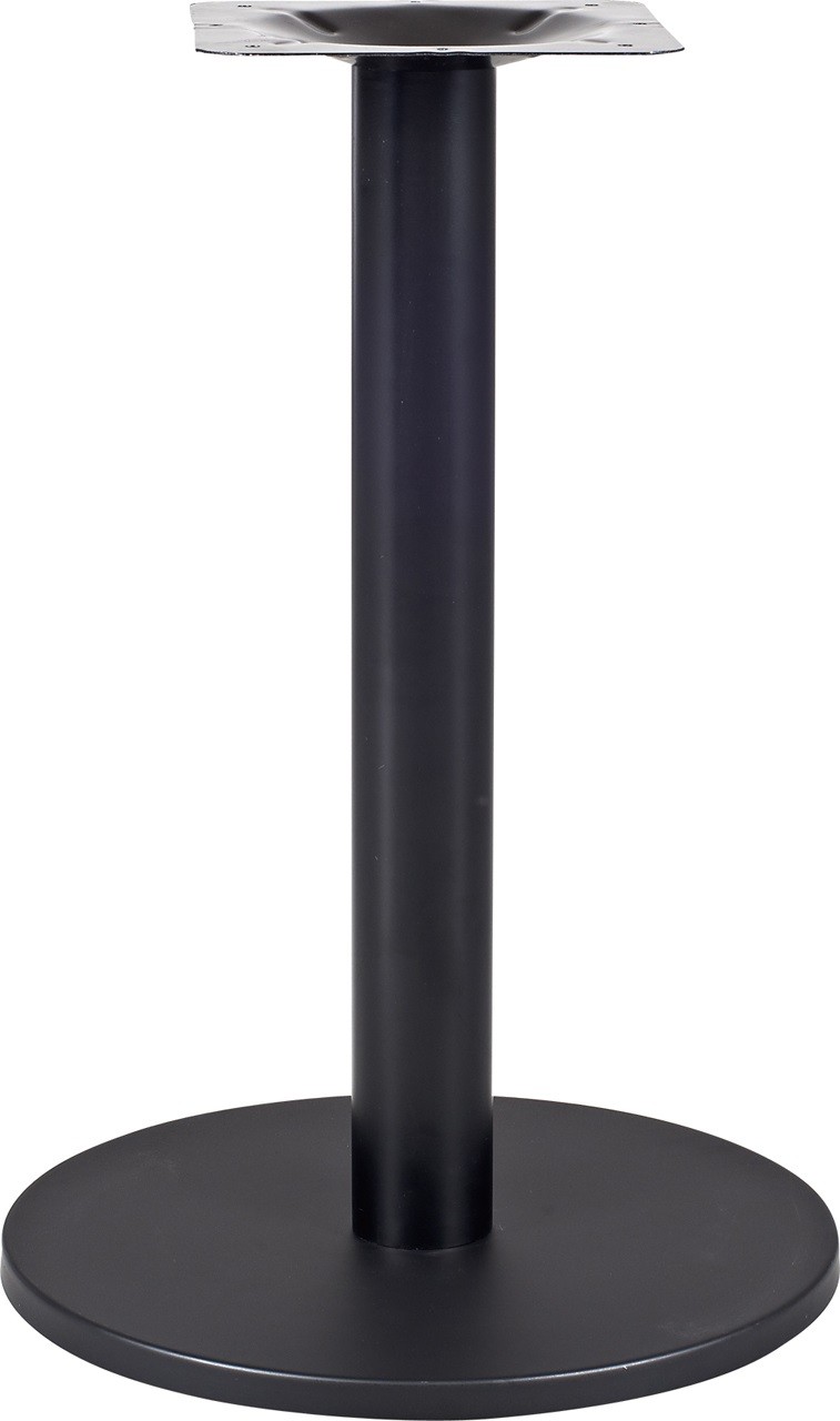 Base de mesa BOHEME, negra, 43 cms de diámetro, altura 72 cms